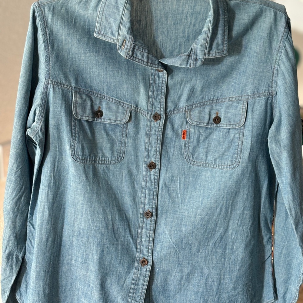 Vintage Orange Tag Levi’s Women’s Jean Shirt